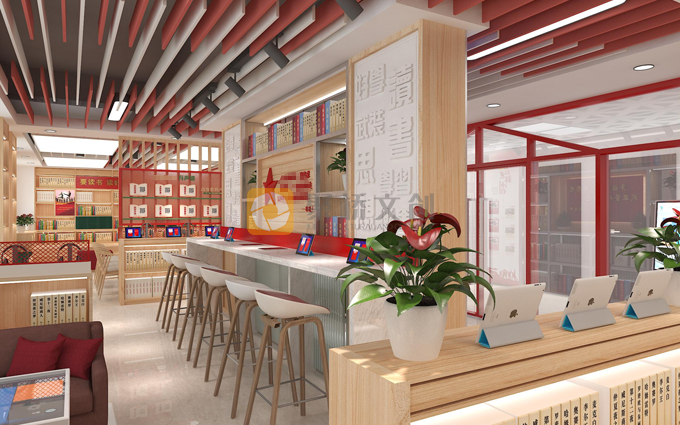 部隊圖書閱覽室環境